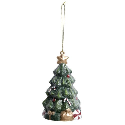 5712750377480 - Chic Antique Vintage Weihnachtsbaum Aufhänger H11 L65 B7 cm Grün