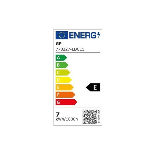 4895149078227 - Gp Batteries - Gp - Batterien 745clas078227ce1 a + led-lampen glas 6 watt e27 white warm 14 x 12 x 6 cm