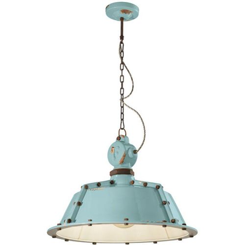 4255596707949 - Licht-erlebnisse - Hängeleuchte Keramik E27 h max 110 cm Hellblau Shabby Antik Vintage Design Keramikleuchte 4255596707949 - Licht-erlebnisse - Hängeleuchte Keramik E27 h max 110 cm Hellblau Shabby Antik Vintage Design Keramikleuchte
