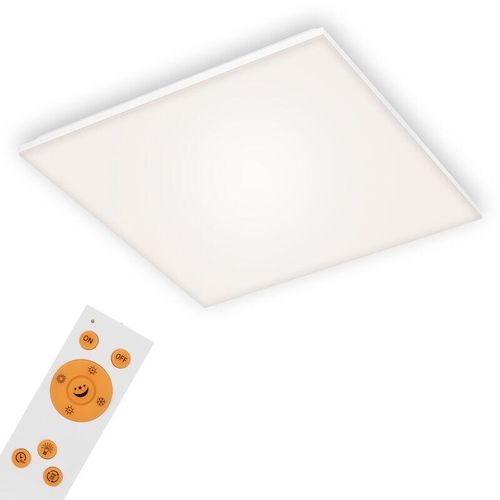 4002707390374 - CCT LED Panel BRILONER LEUCHTEN FRAMELESS 38 W 3800 lm IP20 weiß Kunststoff-Metall Dimmbar mit Fernbedienung CCT 595 x 595 x 7 cm