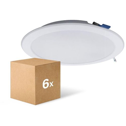 8719157051651 - Markenlos - Mehrfachpackung 6x led Downlight Pan 18W 1440lm 840 Kaltweiß 177mm - Ausschnitt 150mm