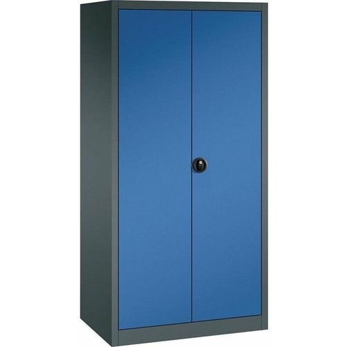 4317784970051 - - Flügeltürenschrank 4 Böden 110kgTraglast H1950xB930xT600mm ral 7016 5010