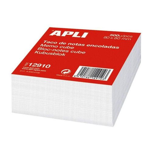 8410782129103 - Apli - Notizen 12910  8 x 8cm  500 weiße Blätter