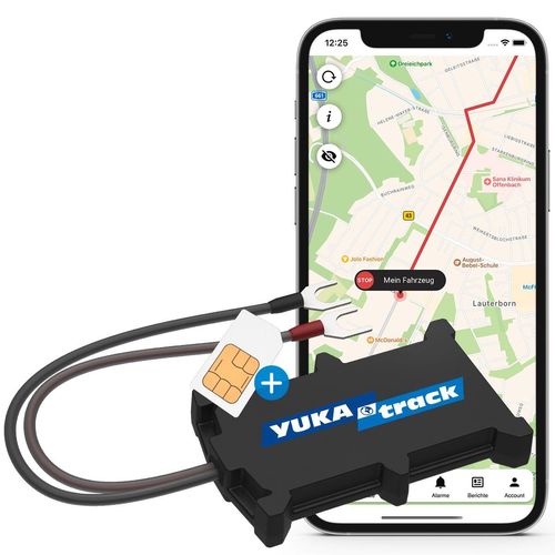 0792649847589 - GPS-Tracker easyWire (4G) GPS-Geräte europaweite Datenflat für 12 Monate schwarz