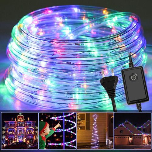 9475631407176 - Vingo - led Lichterschlauch Lichterschläuche Lichterkette Außen Innen Lichtleiste Lichtschlauch 20M rgb - rgb