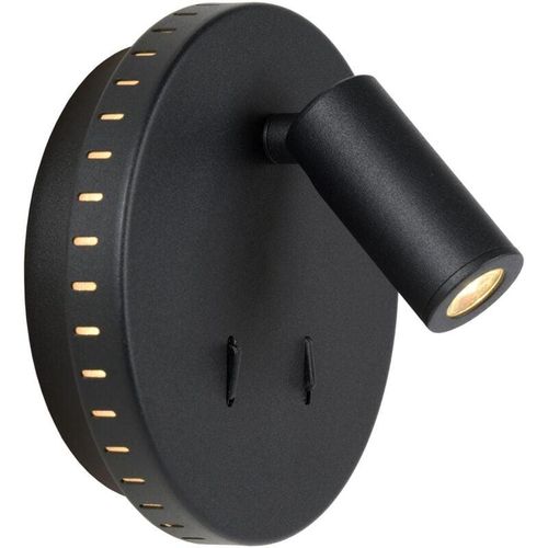 5411212791641 - Bentjer - Bettlampe   Wandleuchte - ø 14 cm - led - 3000K - Schwarz - Lucide