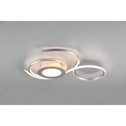 8055303639091 - Iperbriko - Moderne LED-Dimmer-Deckenleuchte für Wohnzimmer Jive Nickel Trio Lighting