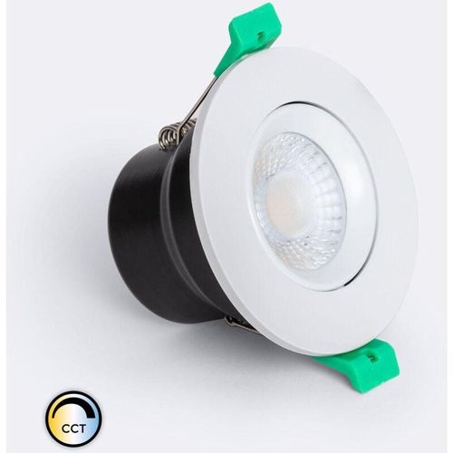 8445044127160 - Efectoled - led Downlight Einbaustrahler 8W Rund Dimmbar IP65 Ausschnitt Ø65 mm cct Wählbar RF90 Solid Design Einstellbar Weiß Wählbar (Neutral-Kalt)