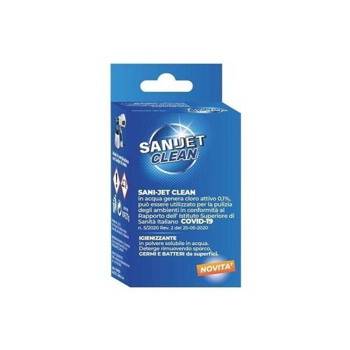 8003705119499 - Webmarketpoint - Ariete Sani Jet Clean Desinfektionspulver 10 Beutel 70 Gramm