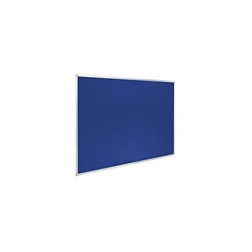 5907627362281 - Filz Pinnwand Nicht magnetisch Wandmontage 180 (B) x 120 (H) cm Aluminium Blau