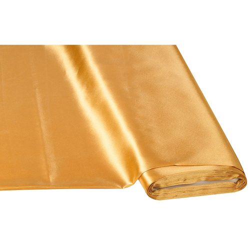4058896176619 - Uni-Satin Gala Meterware   5m-Coupon gold
