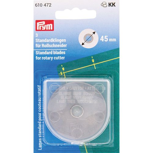 4002276104723 - Ersatzklingen für Maxi Rollschneider 45 mm Ø Inhalt 3 Stück 4002276104723 - Ersatzklingen für Maxi Rollschneider 45 mm Ø Inhalt 3 Stück
