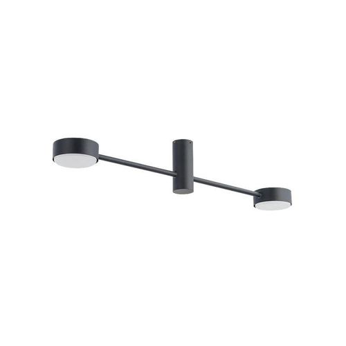 4255596665621 - Licht-erlebnisse - Deckenlampe Metall GX53 Schwarz 2-flammig länglich Modern Deckenleuchte 4255596665621 - Licht-erlebnisse - Deckenlampe Metall GX53 Schwarz 2-flammig länglich Modern Deckenleuchte