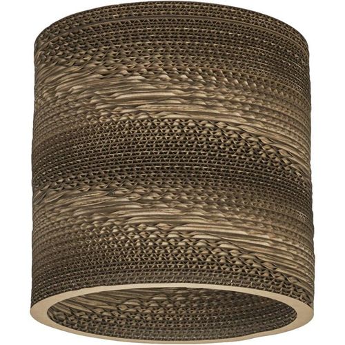 4058075837287 - Ledvance - Tischleuchte Decor Cardboard Cylinder braun aus Wellpappe E27 250 mm Durchmesser Leuchtenschirm aus recyceltem Material nachhaltig