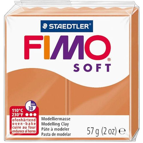 4006608809850 - Fimo Soft 8020-76 Modelliermasse 57g cognac 56 Gramm