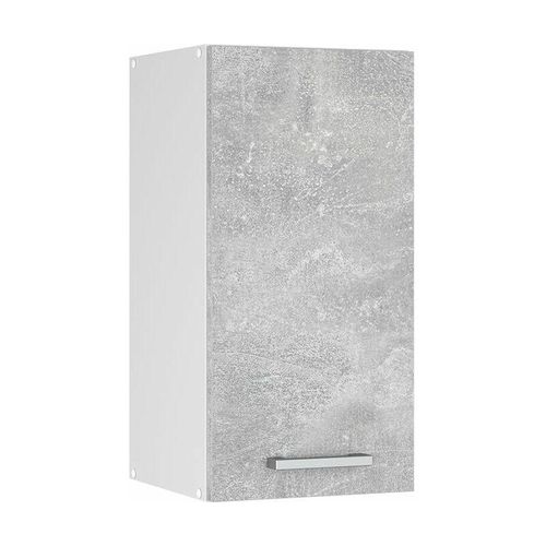 4251421934115 - Hängeschrank R-Line 30 cm Weiß Beton modern Vicco