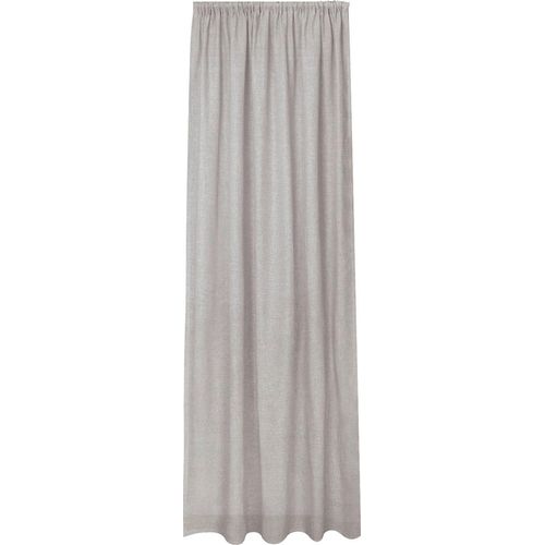 4007863680918 - Vorhang Anzo Gr 1 grau B140cm H245cm Wirkware Leinen Polyester Gardinen Fertigschal Uni