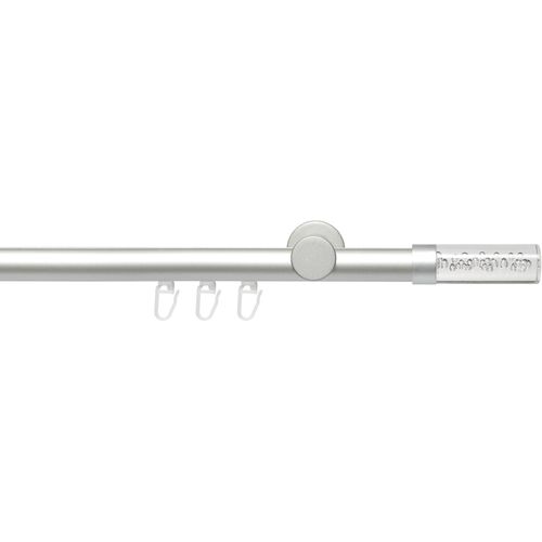4016318374272 - Liedeco Gardinenstange »Innenlaufgarnitur 20 mm Power Zylinder Acryl« 1 läufig-läufig Fixmass Gardinenstange Komplett