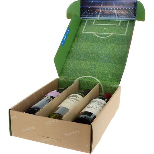 4061753286260 - ratioform flow Geschenkkarton Fußball Surprise mit Innendruck VE 5 Stk Innenmaße 360 x 260 x 93 mm ab 10 VE