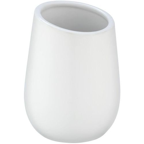 4008838173602 - Zahnputz Becher Badi Zahnbürsten Halter Keramik Bad Accessoires Gäste wc - weiss - Wenko