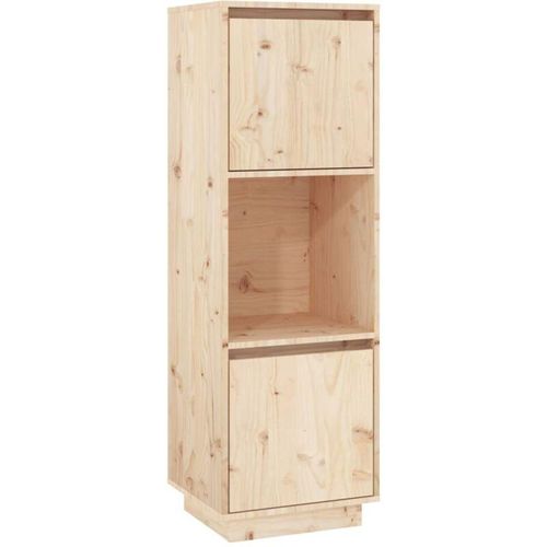 8720286923405 - Bonnevie - HighboardKommode 38x35x117 cm Massivholz Kiefer vidaXL