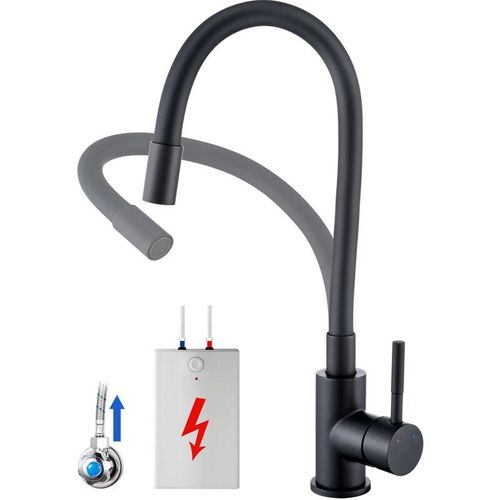 0784548653828 - Niederdruck flexibler Wasserhahn Küche Armatur 360° schwenkbare Küchenmischbatterien Einhebelmischer für Kaltwasser und einen Wasserboiler 0784548653828 - Niederdruck flexibler Wasserhahn Küche Armatur 360° schwenkbare Küchenmischbatterien Einhebelmischer für Kaltwasser und einen Wasserboiler