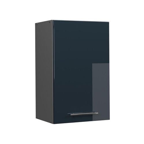 4066731406616 - Hängeschrank Fame-Line Anthrazit Dunkelblau Hochglanz 45 cm