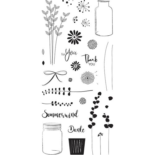 4006166802560 - Clear Stempel-Set Botanik 4006166802560 - Clear Stempel-Set Botanik