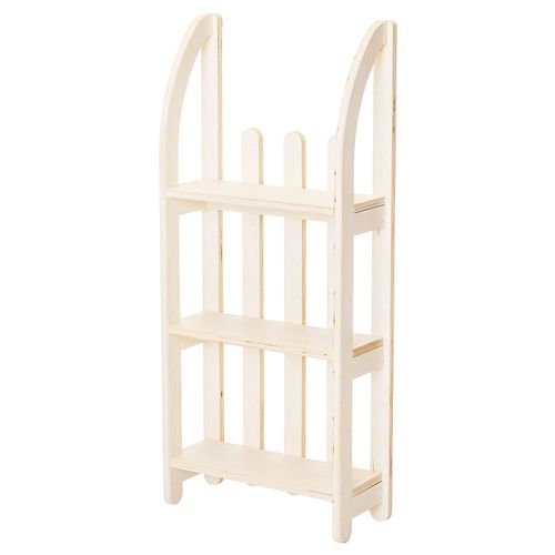 4058896286714 - Holz-Regal Schlitten 70 x 30 x 12 cm