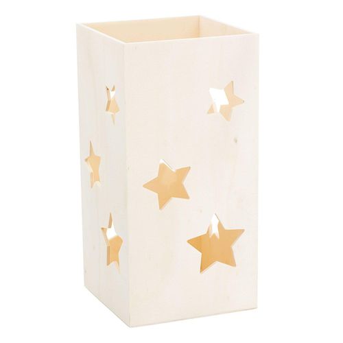 4058896286639 - Holz-Kiste Sterne 30 x 15 x 15 cm 4058896286639 - Holz-Kiste Sterne 30 x 15 x 15 cm