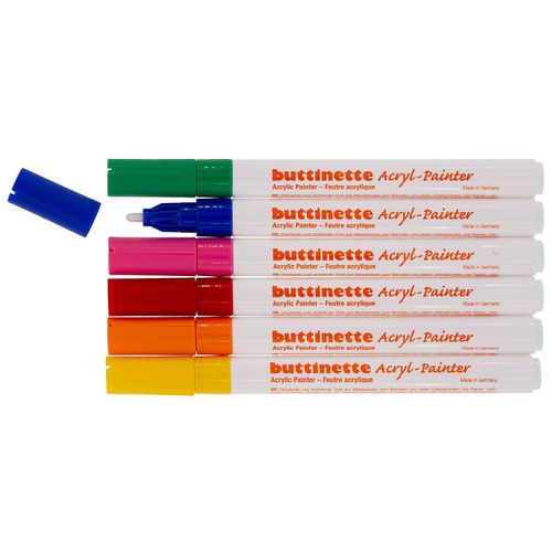 4058896257615 - Acryl-Painter Grundfarben Stärke 2 mm 6 Stifte 4058896257615 - Acryl-Painter Grundfarben Stärke 2 mm 6 Stifte