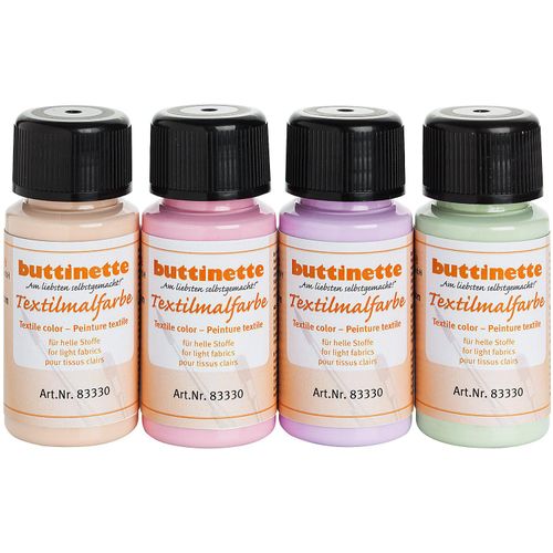 4058896085645 - Stoffmalfarben-Set Pastell 4x 50 ml 4058896085645 - Stoffmalfarben-Set Pastell 4x 50 ml