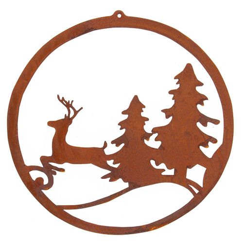 4058896292319 - Rost-Ring Elch 30 cm Ø 4058896292319 - Rost-Ring Elch 30 cm Ø