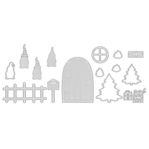 4058896309499 - Stanzschablonen-Set Wichtel 3-9cm 17-teilig 4058896309499 - Stanzschablonen-Set Wichtel 3-9cm 17-teilig