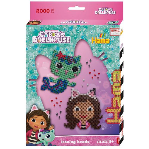 0028178079758 - Ironing Bead Set - Gabbys Dollhouse 2000 pcs 0028178079758 - Ironing Bead Set - Gabbys Dollhouse 2000 pcs