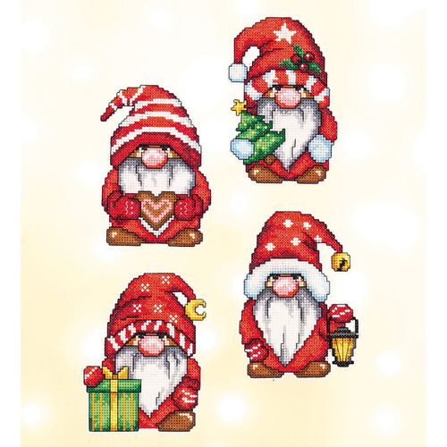 5902067328781 - Stramin-Aufhänger Wichtel 4er-Set 5902067328781 - Stramin-Aufhänger Wichtel 4er-Set