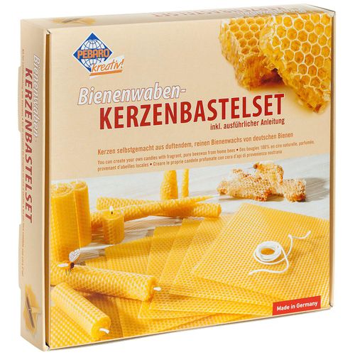 4006094343258 - Bastelset Kerzen aus Bienenwaben gelb 4006094343258 PEBARO