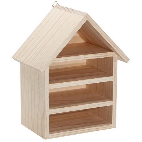4058896214274 - Haus Insektenhotel aus Holz 30 cm 4058896214274 - Haus Insektenhotel aus Holz 30 cm