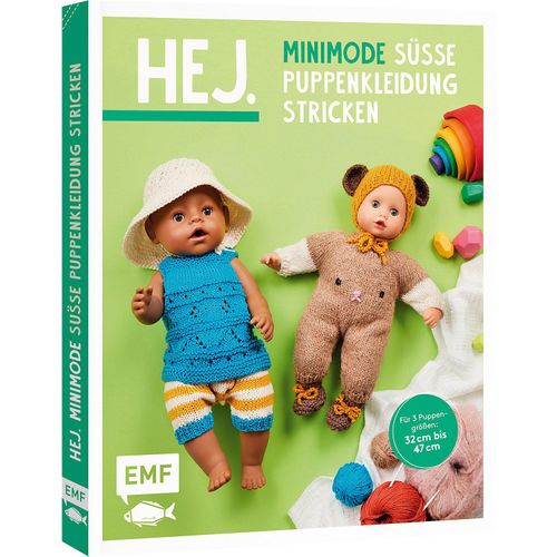 9783745914863 - Hej Minimode - Süße Puppenkleidung stricken - Ute Wirth Kartoniert (TB)