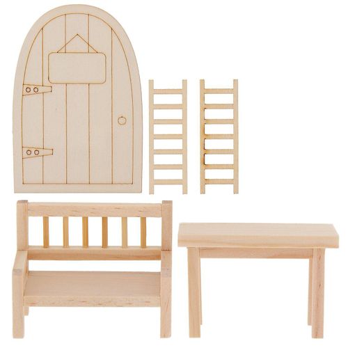 4036159544689 - Miniatur-Set Möbel 5-teilig 4036159544689 - Miniatur-Set Möbel 5-teilig