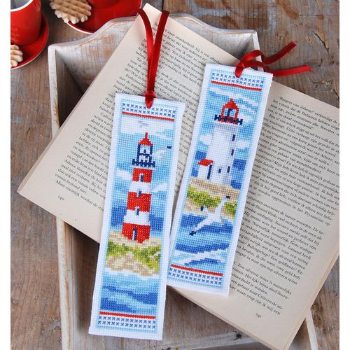 5413480877201 - Lesezeichen Leuchtturm Nordsee 2er-Set