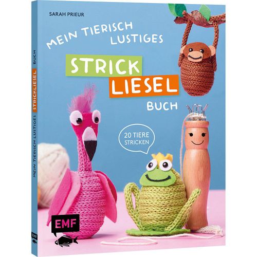 9783960932222 - Mein tierisch-lustiges Strickliesel-Buch - Sarah Prieur Gebunden