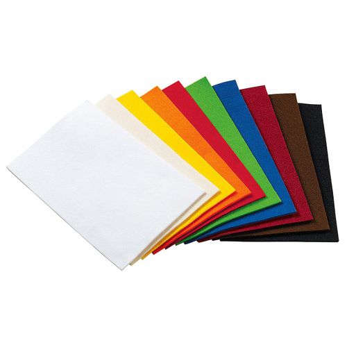 4058896086680 - Textilfilz-Paket Kreativ Stärke 4 mm 20 x 30 cm kräftige Farben 4058896086680 - Textilfilz-Paket Kreativ Stärke 4 mm 20 x 30 cm kräftige Farben