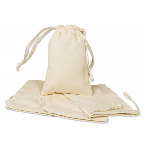 4058896073826 - Kleine Baumwollsäckchen natur 10 x 15 cm 4058896073826 - Kleine Baumwollsäckchen natur 10 x 15 cm