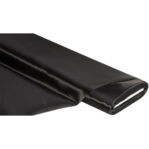 4058896176541 - Uni-Satin Gala Meterware   5m-Coupon schwarz