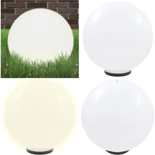 8721115701300 - LED-Gartenleuchte Kugelförmig 50 cm PMMA - Kugelleuchte - Kugelleuchten - Home & Living - Weiß