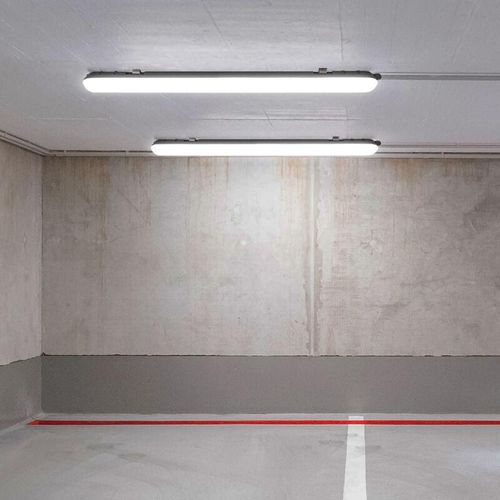 3800170227736 - LED Wannenleuchte Garagenleuchte Hallenlampe Feuchtraumleuchte Deckenlampe Kunststoff weiß strahlwassergeschützt 36W 4320lm 4000K neutralweiß L