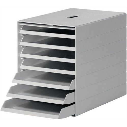 7318082001055 - Schubladenbox Idealbox Plus 1712001050 grau grau 7 Schubladen offen 7318082001055 Durable