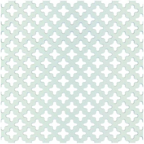 4004338466893 - Lochblech Kreuzloch Alu silber elox BxLxS 250 x 500 x 08 mm - Alberts