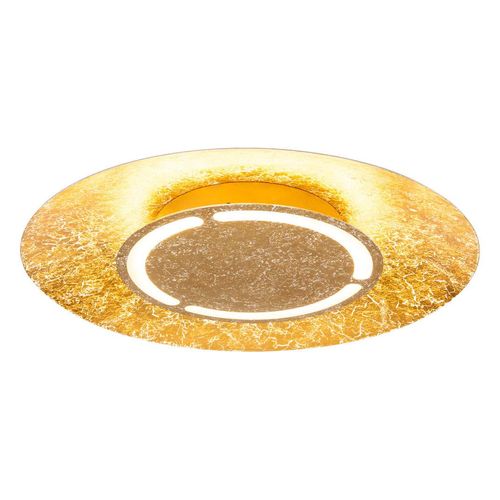 9007371350315 - - led Design Decken Leuchte gold Wohn Schlaf Zimmer Beleuchtung Lampe weiß patiniert 41900-24